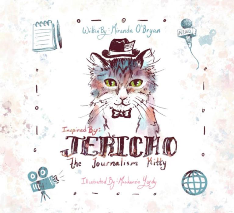 Jericho, the Journalism Kitty teaches readers about journalism.