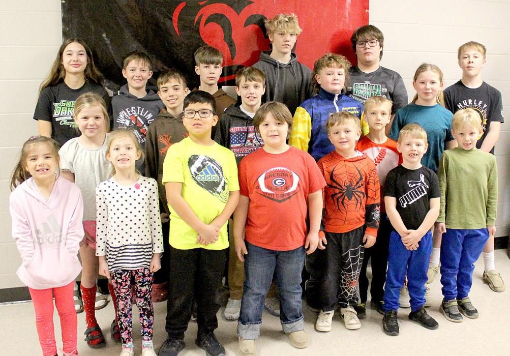 Twenty-three AAU youth Gregory wrestlers battle their way to state