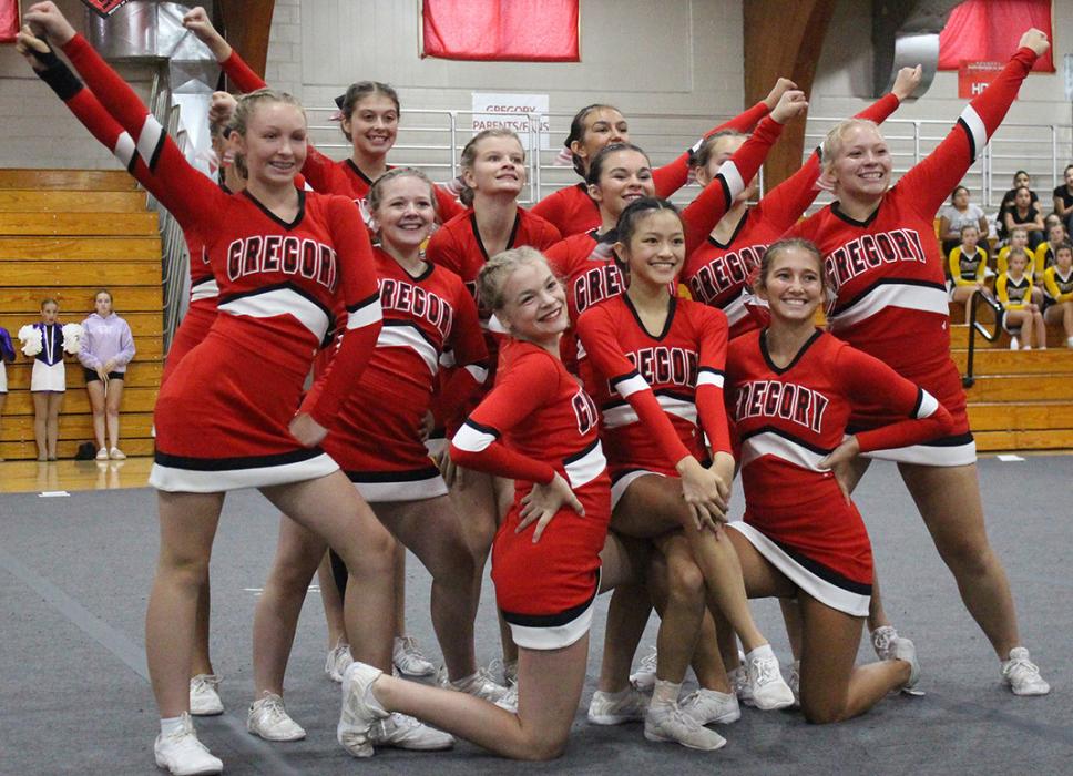 Competitive cheer and dance team hosts first competition